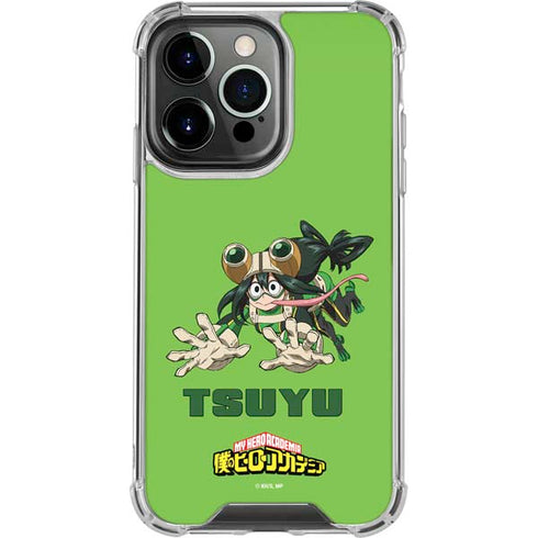 My Hero Academia Tsuyu Season 5 iPhone 14 Pro Clear Case